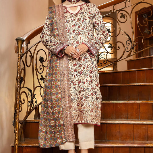 ZESH CUTWORK EMBROIDERED LAWN EDIT' 24 - LS797