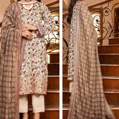 ZESH CUTWORK EMBROIDERED LAWN EDIT' 24 - LSWS012