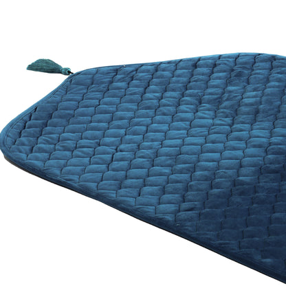 Premium Soft Plain Velvet Quilted Prayer Mat - PR060062