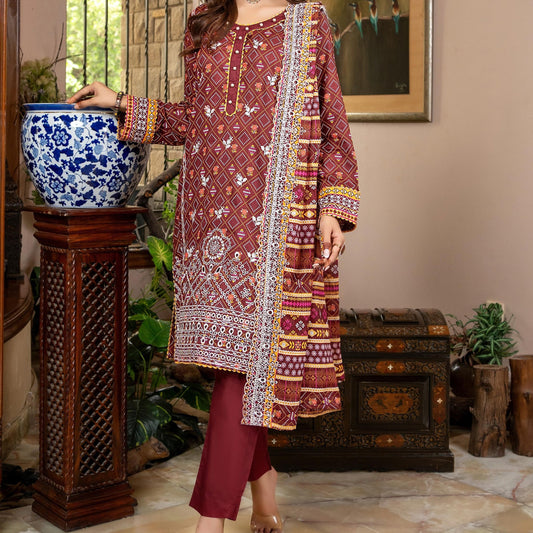 ZESH CUTWORK EMBROIDERED LAWN EDIT' 24 - LS790