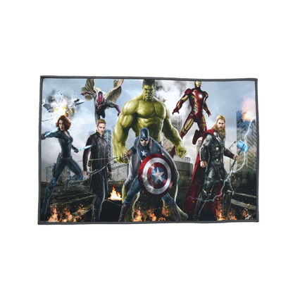 AVENGERS - Kids Animated Character Door Mat Table Mat Play Mat - DM081