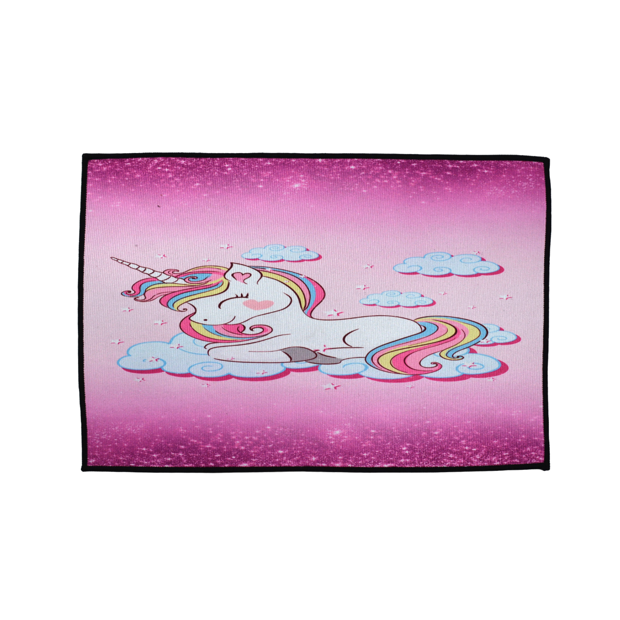 UNICORN - Kids Animated Character Door Mat Table Mat Play Mat  - DM080