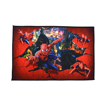 SPIDERMAN - Kids Animated Character Door Mat Table Mat Play Mat - DM073