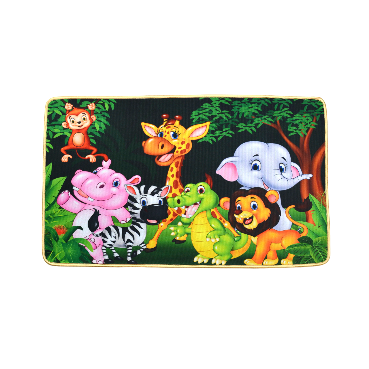 JUNGLE - Kids Animated Character Door Mat Table Mat Play Mat - DM076