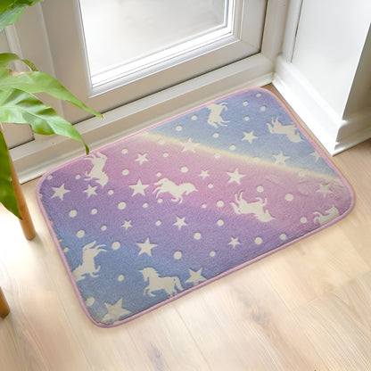 Glow in The Dark Luminous Kids Mats Multi Purpose Kids Room Décor Mats - KM023