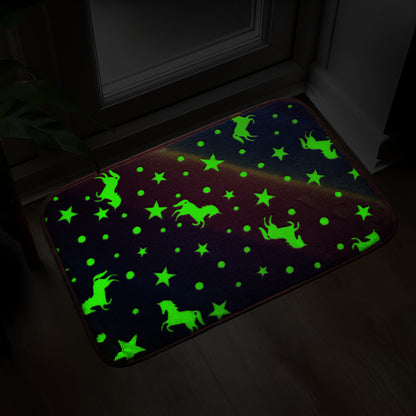 Glow in The Dark Luminous Kids Mats Multi Purpose Kids Room Décor Mats - KM023