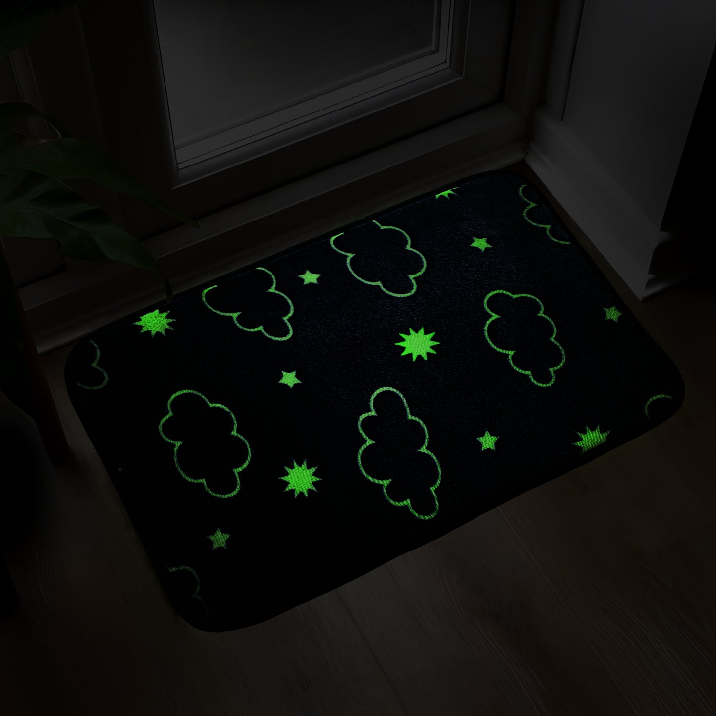 Glow in The Dark Luminous Kids Mats Multi Purpose Kids Room Décor Mats - KM021