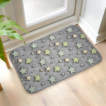 Glow in The Dark Luminous Kids Mats Multi Purpose Kids Room Décor Mats - KM027