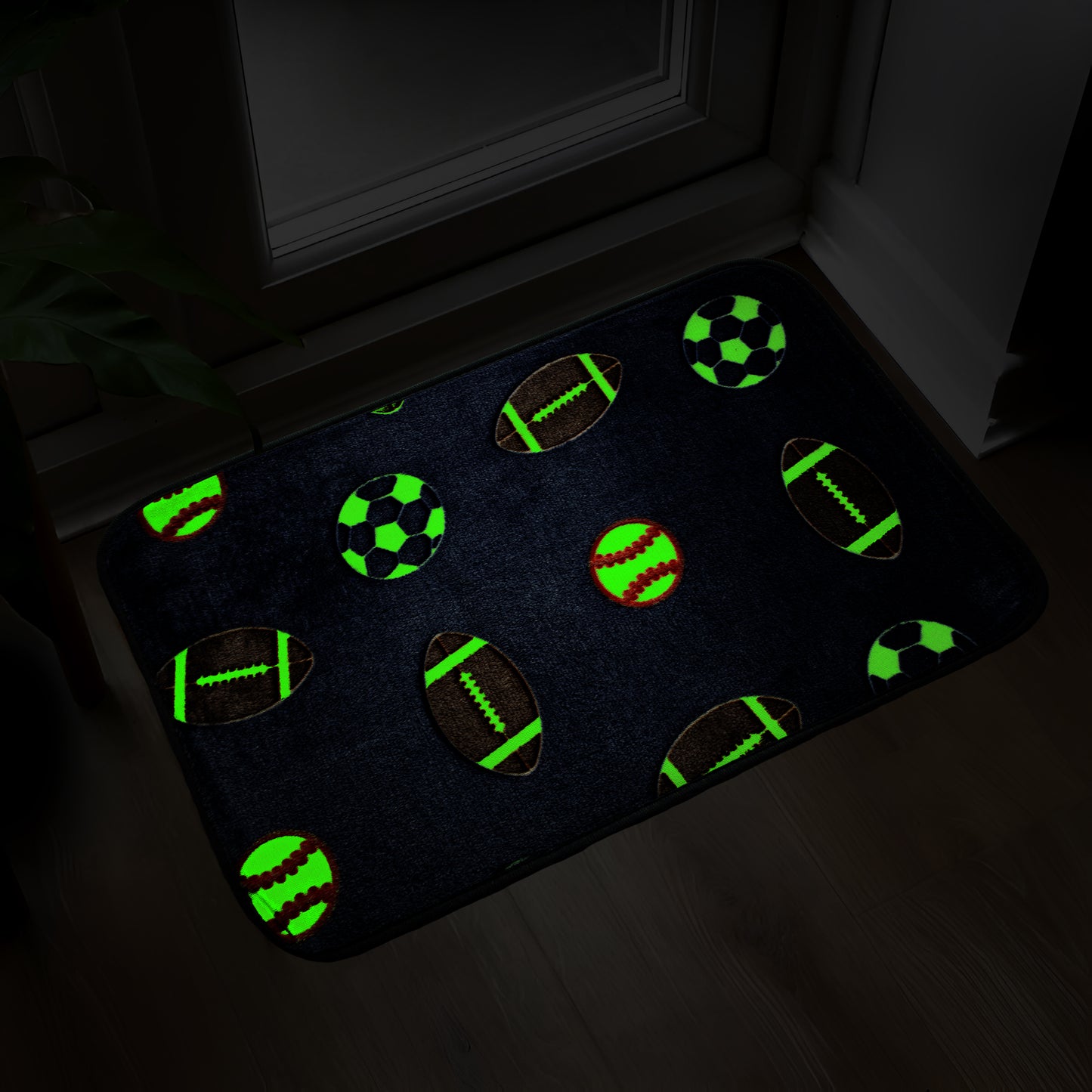 Glow in The Dark Luminous Kids Mats Multi Purpose Kids Room Décor Mats - KM025