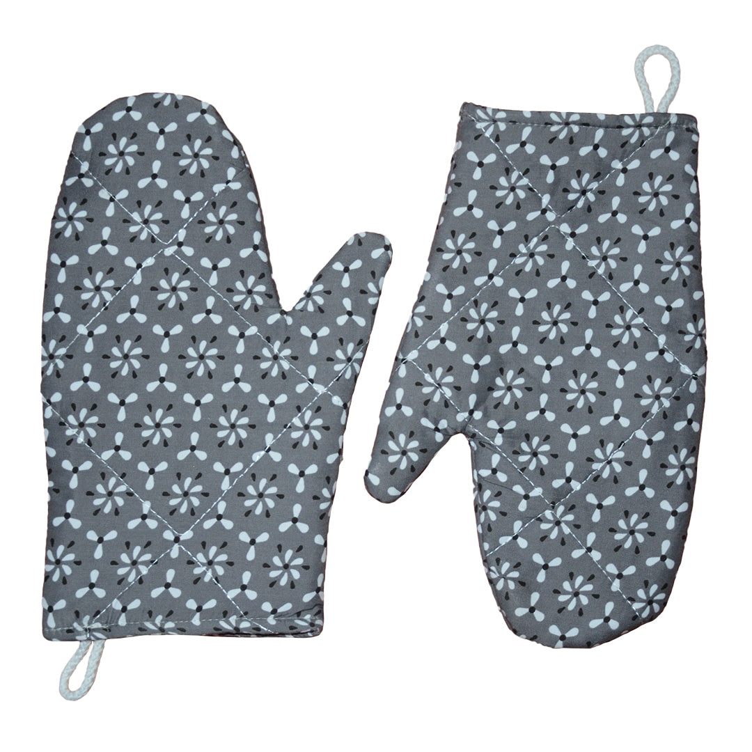 Luxury Design Oven Mitts Kitchen Gloves Pair - OG002