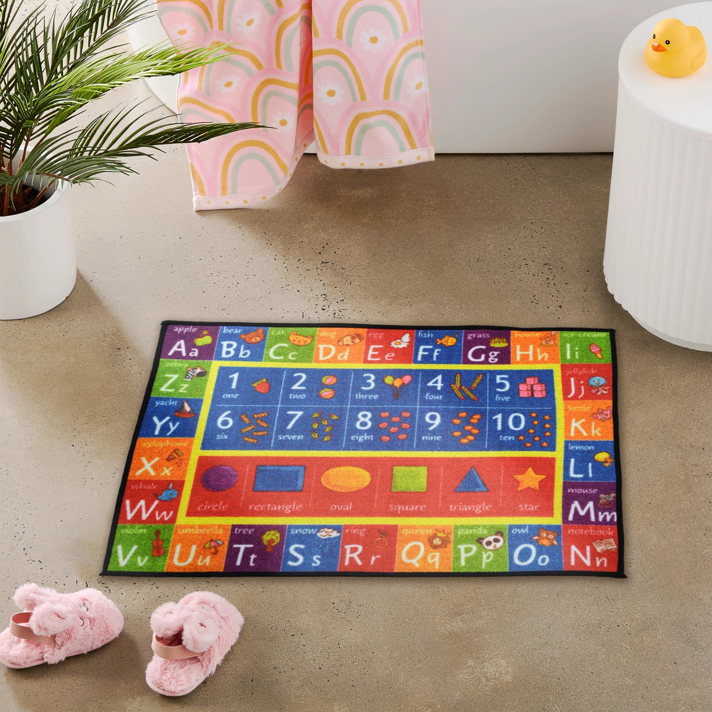 NURSERY - Kids Animated Character Door Mat Table Mat Play Mat - DM077