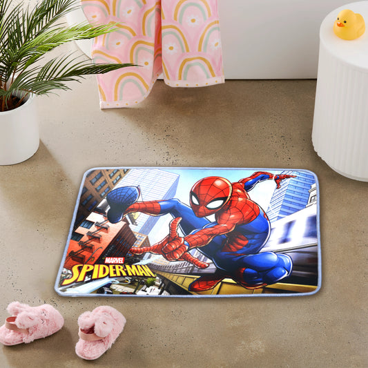 SPIDERMAN - Kids Animated Character Door Mat Table Mat Play Mat - DM078