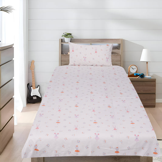 DOE DOLLS - Kids Exports Cotton Single Bedsheet - KCBS065