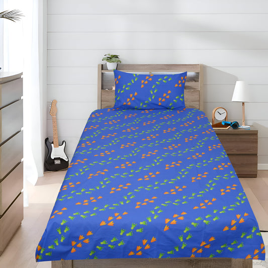 PAWS - Kids Exports Cotton Single Bedsheet - KCBS058