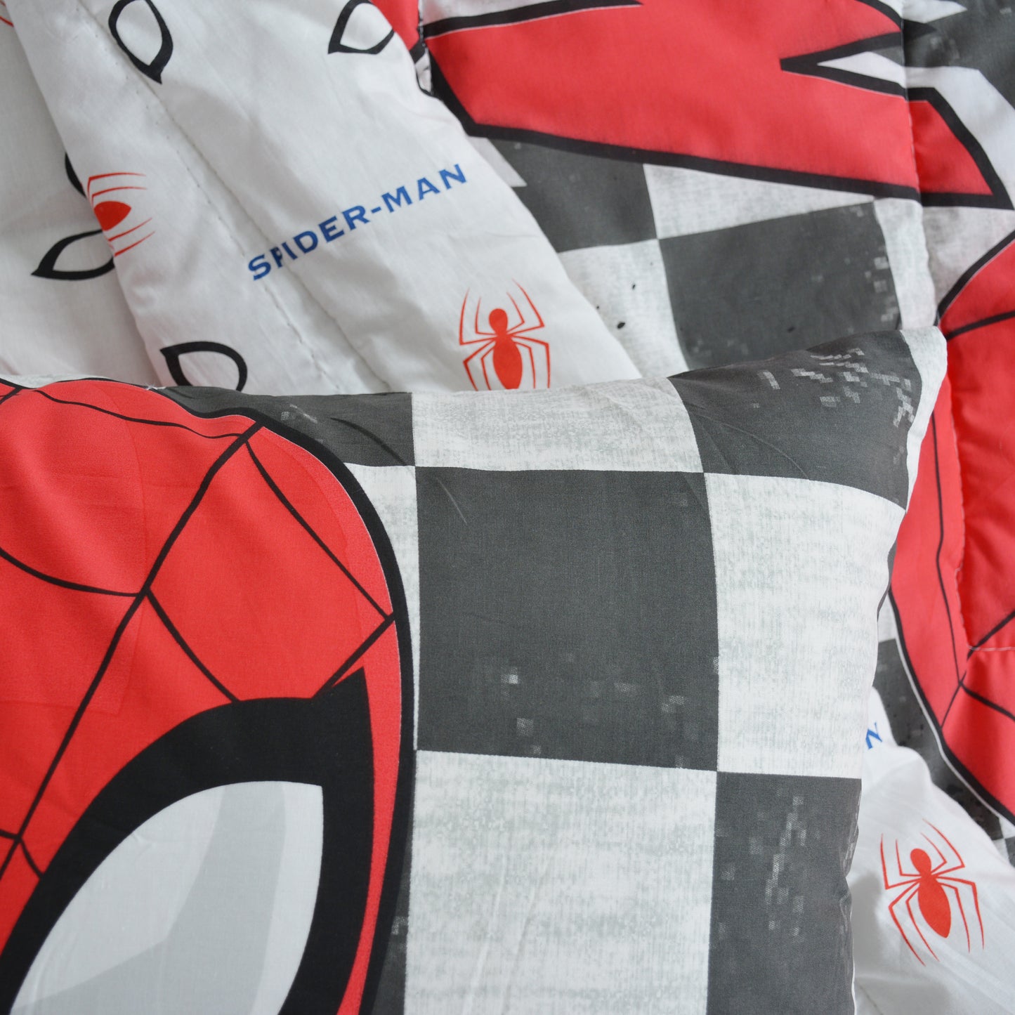 Spider-Man - Exports Cotton Kids Printed Comforter Set 3 Piece - KCS058