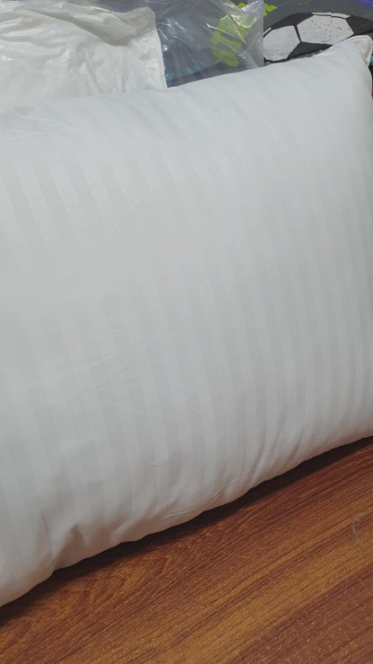 THREADS AGE - Vacuum Pillow Filling Anti-Allergenic Virgin Korean Ball Fiber Pillow Insert - PF005