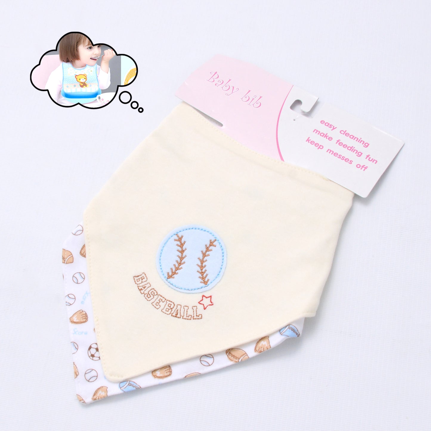 Baby Saliva Towel/Bib