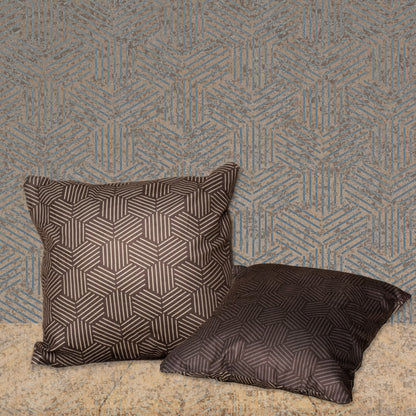 GEOMATRIC- Micro Velvet Luxury Cushion - FC061