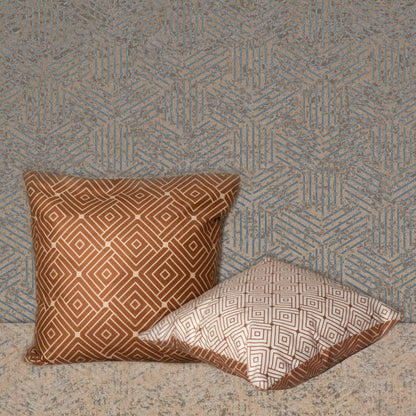 GEOMATRIC- Micro Velvet Luxury Cushion - FC062