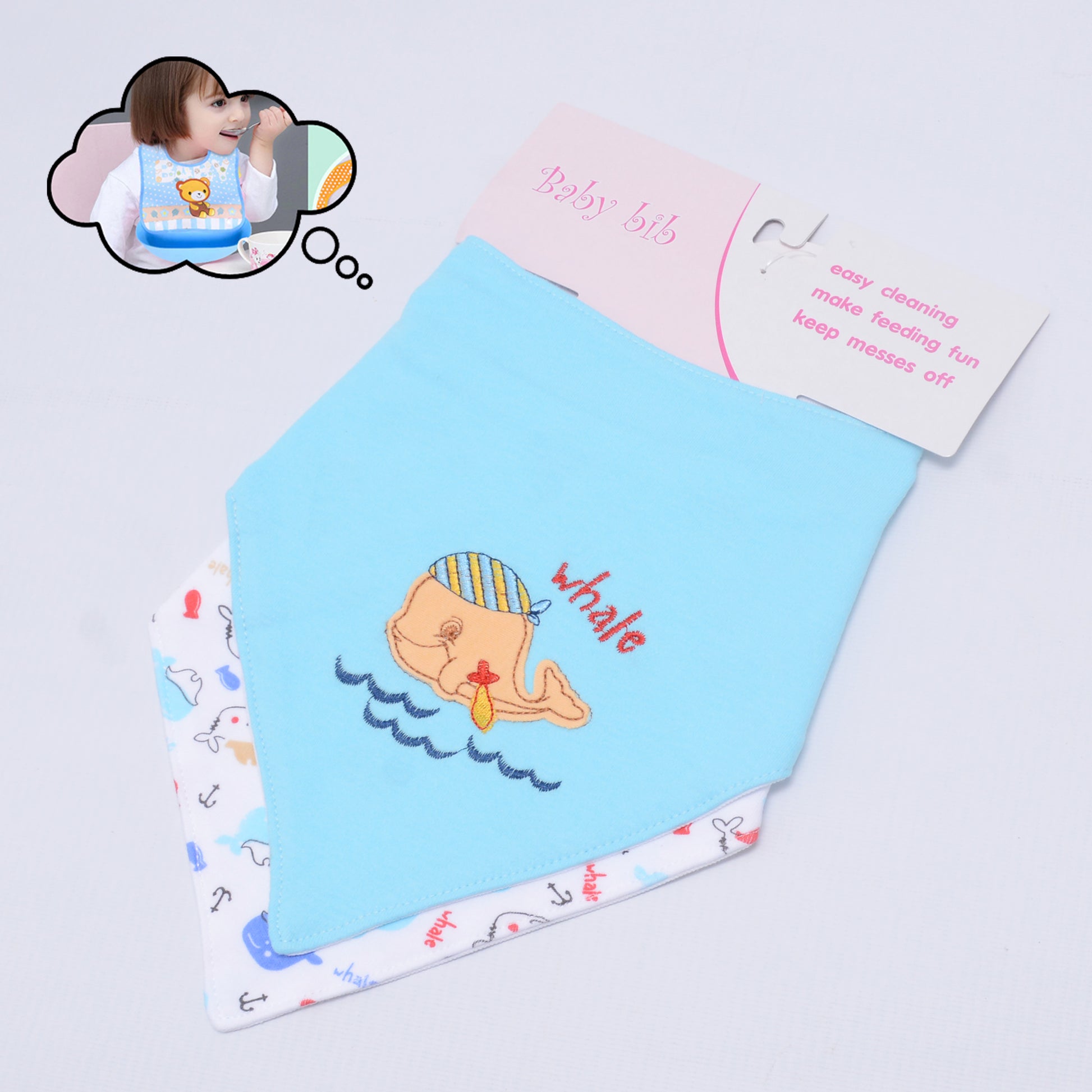 Baby Saliva Towel/Bib