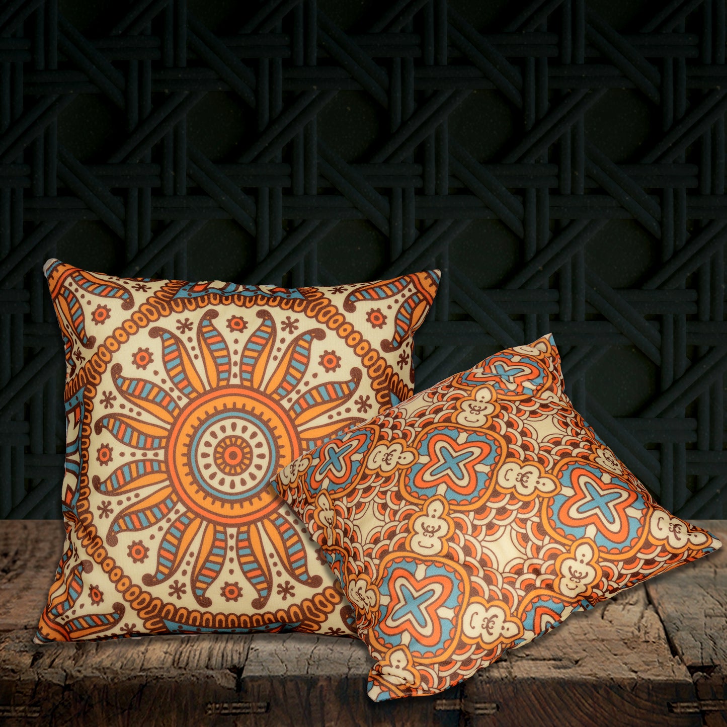 INDUS- Micro Velvet Luxury Cushion - FC074