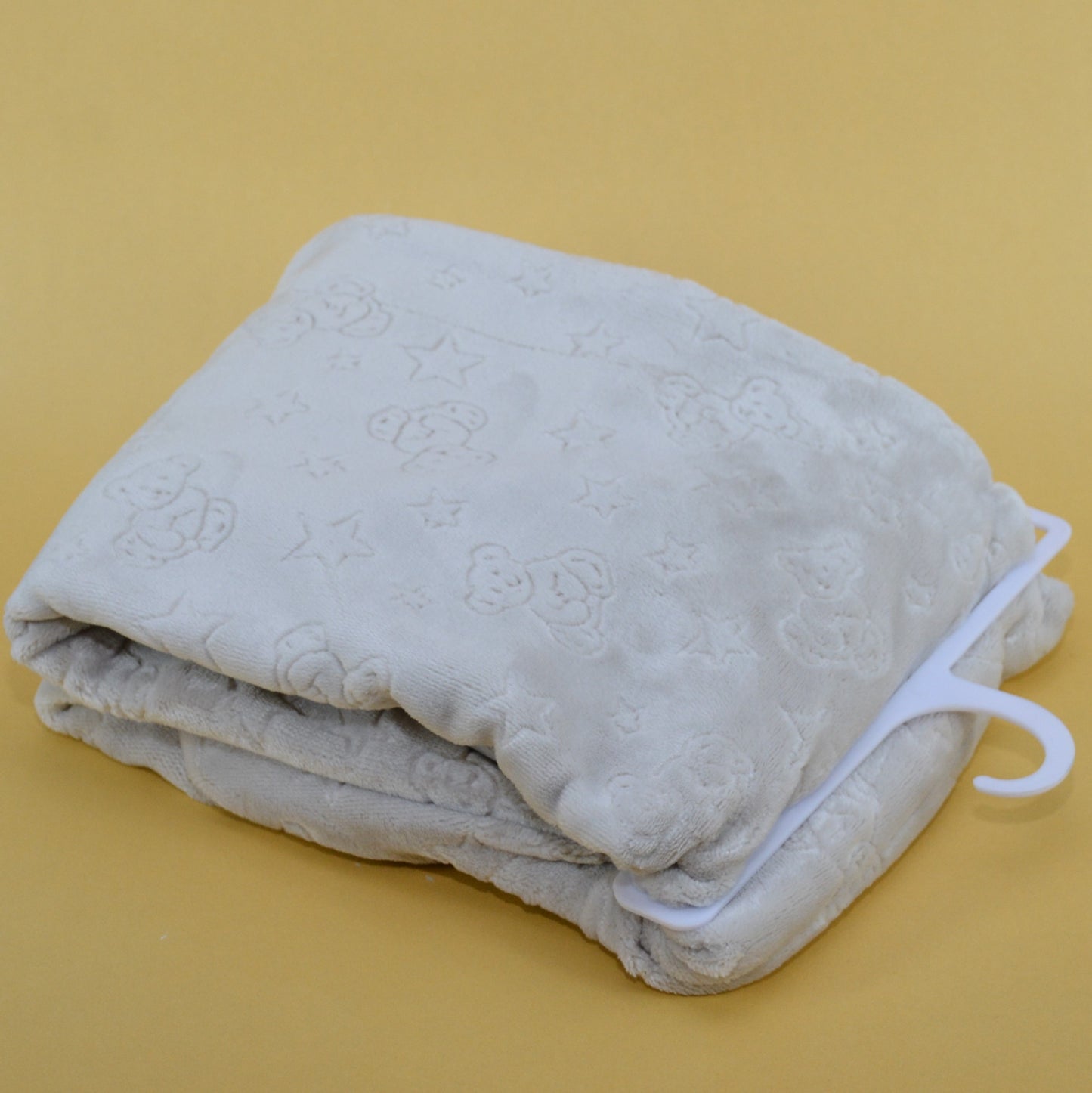 BEBE COMFORT - Soft Embossed Baby Plush Blanket - NB0117