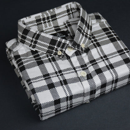 Flannel Casual Men Shirt 100% Cotton - MF-09