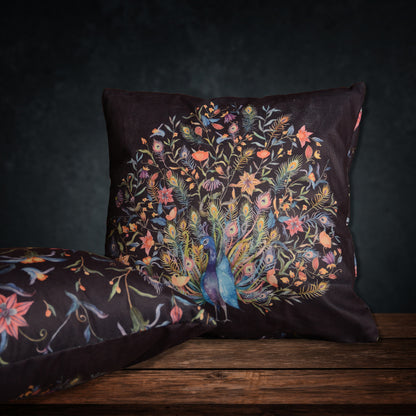 FLORAL ART- Micro Velvet Luxury Cushion - FC069